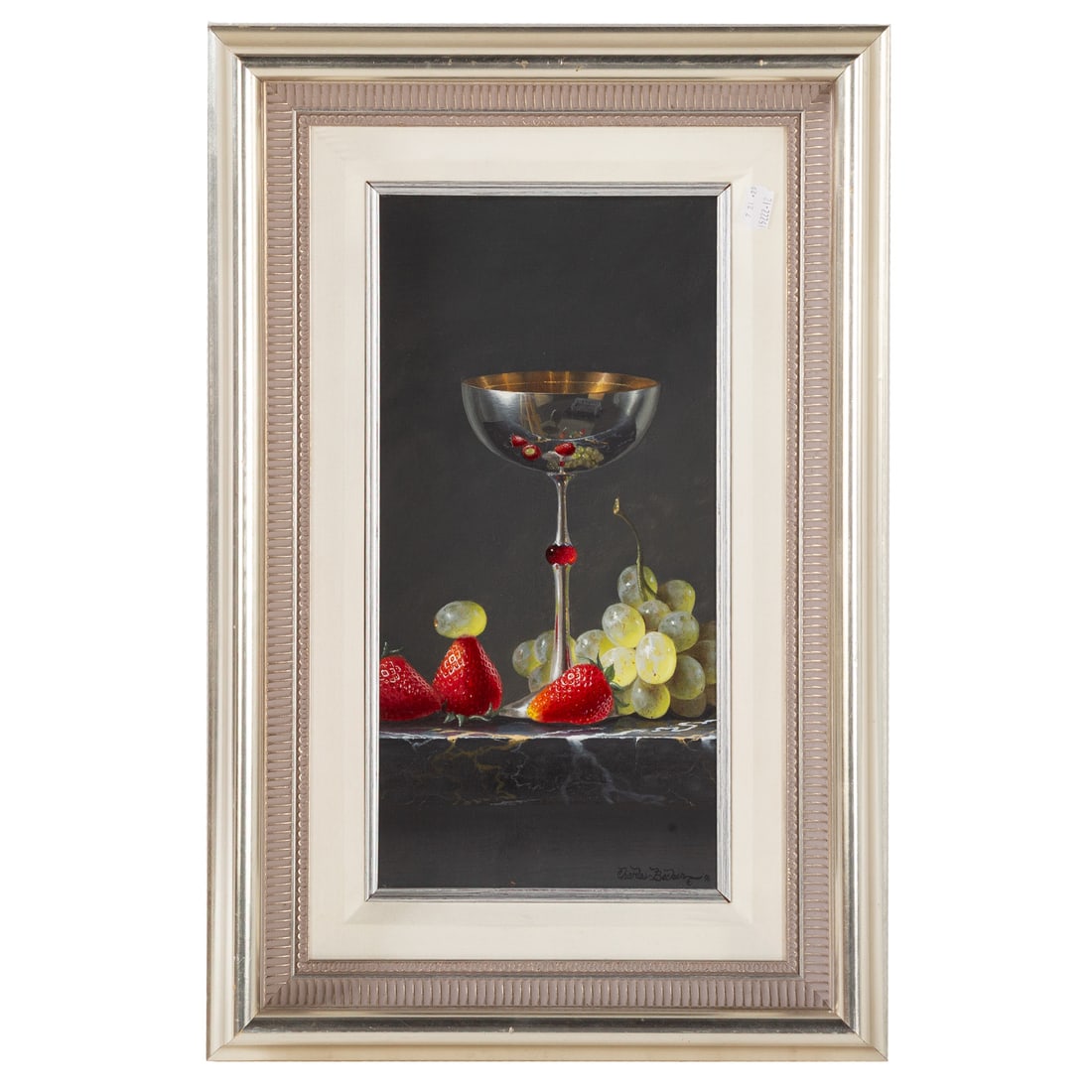 Charles Becker. Still Life with Fruit, oil (1 of 4)