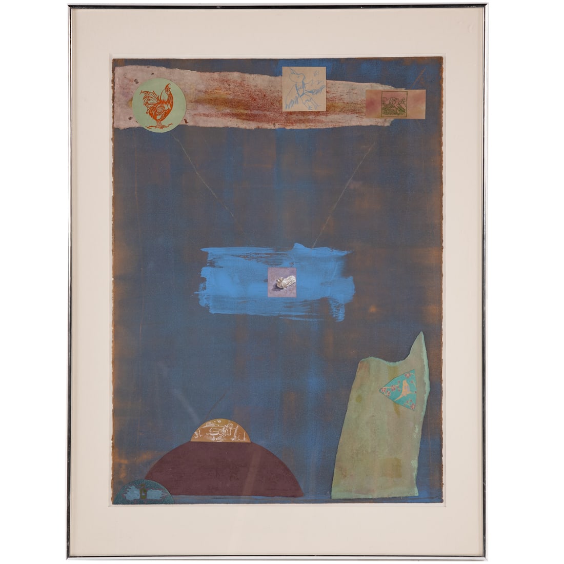 Dan Dudrow. "What Bird Shall Sing the Dawn," mixed media (1 of 5)