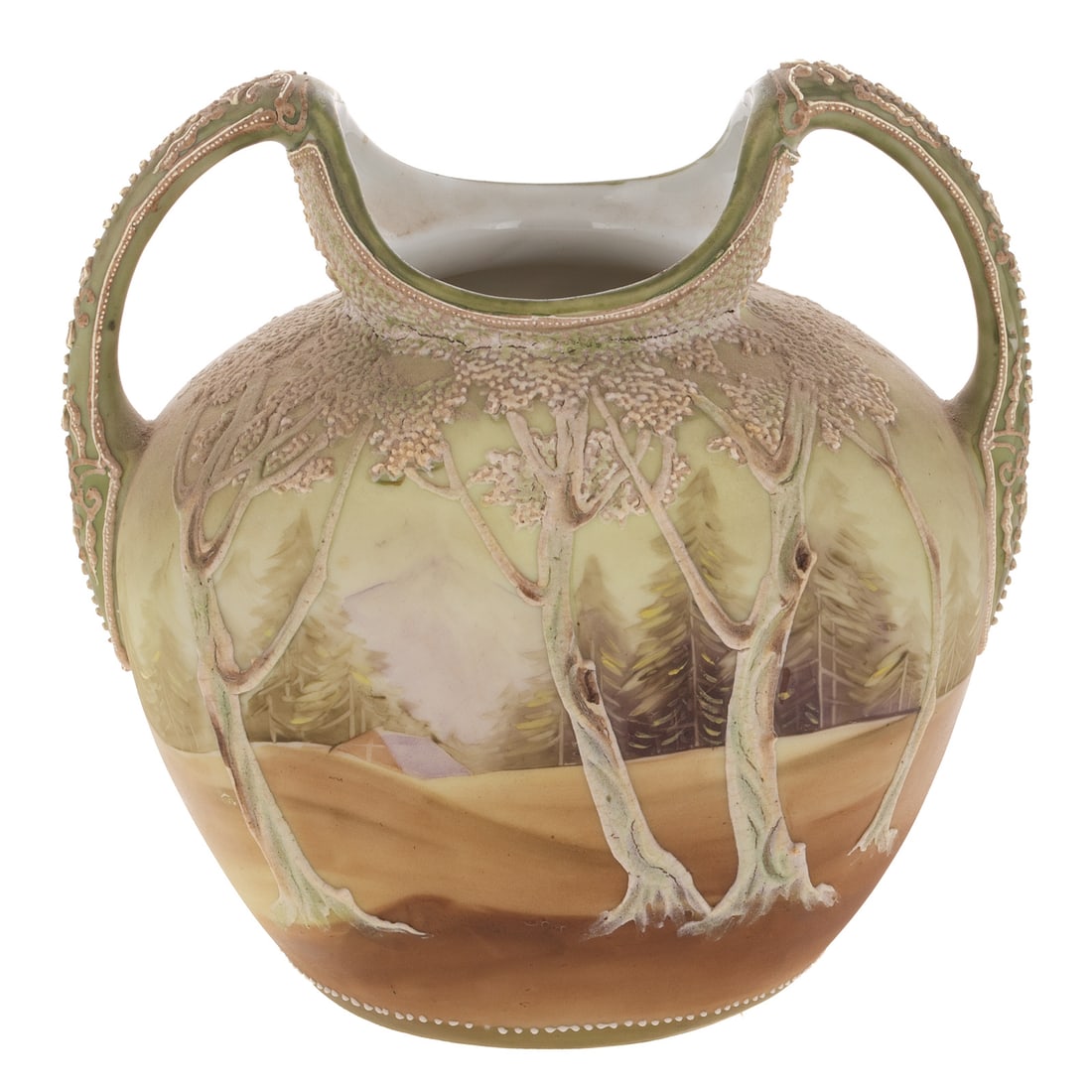 An Antique Nippon Moriage Vase (1 of 4)