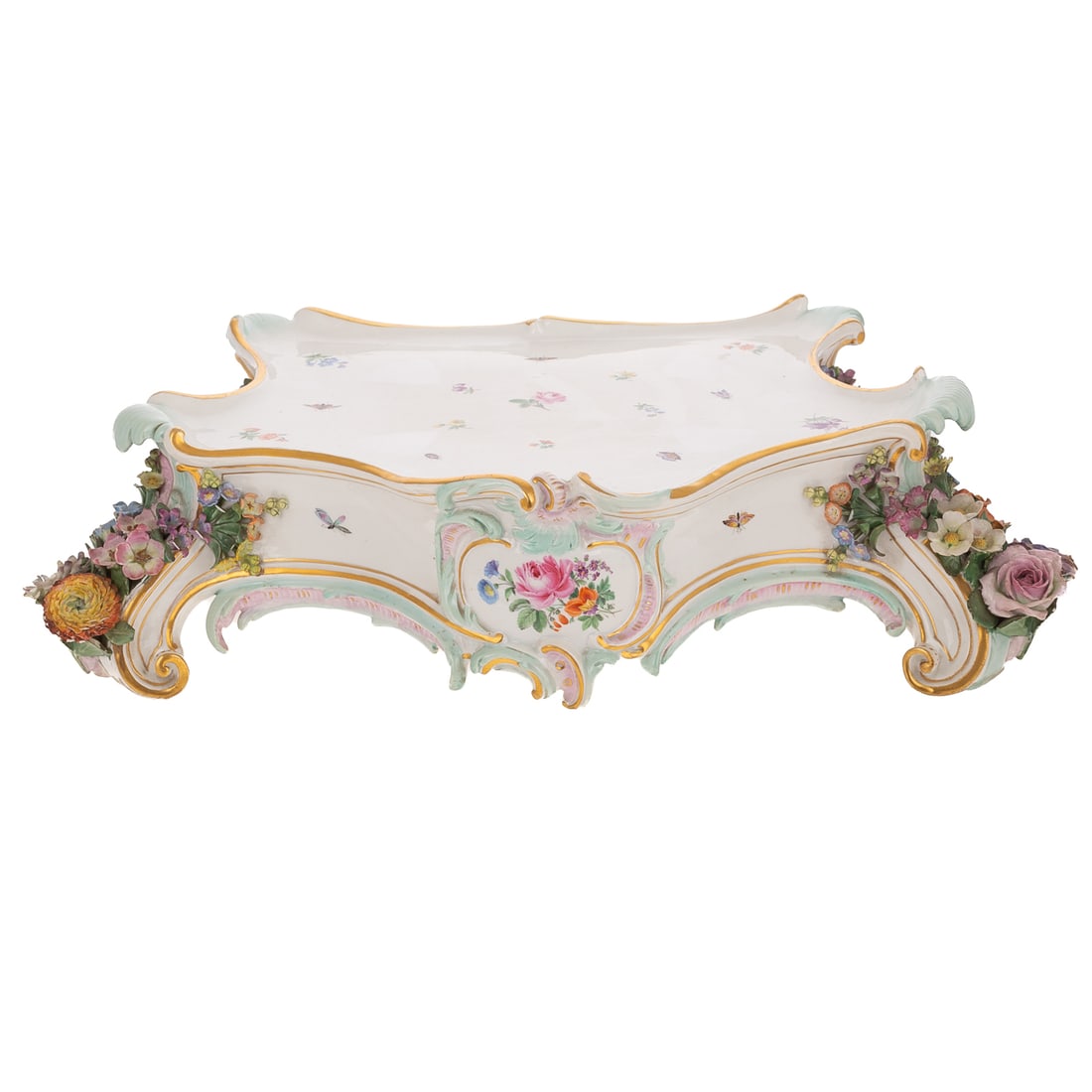 A Meissen Porcelain Floral Stand (1 of 5)