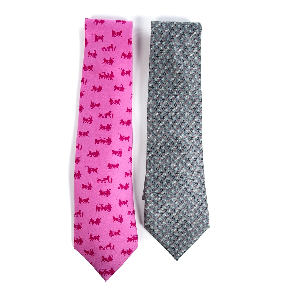 Two Hermes Silk Ties (1 of 5)