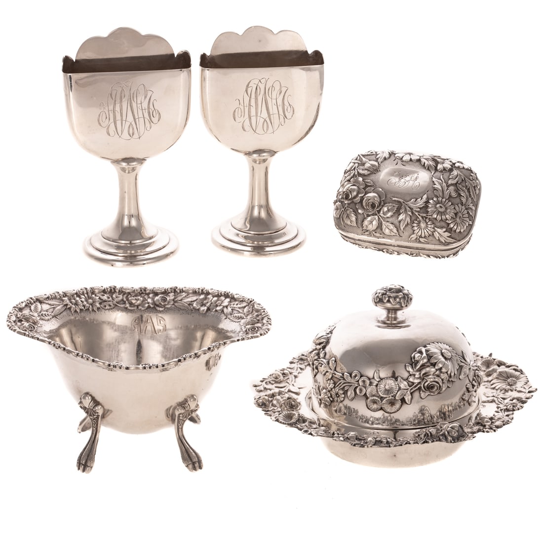 Collection of American Sterling Hollowware (1 of 4)