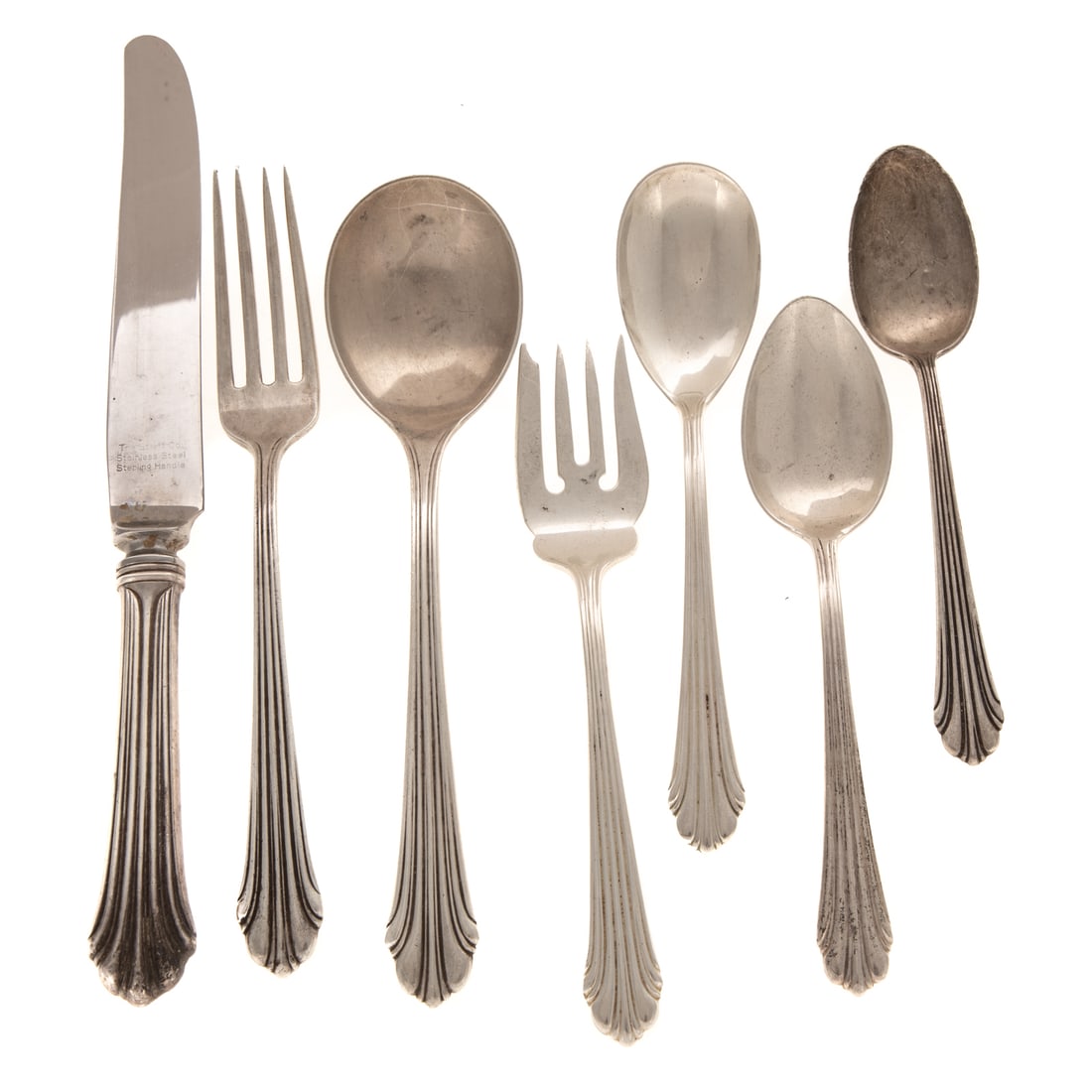 Stieff Sterling "Homewood" Flatware Service (1 of 4)