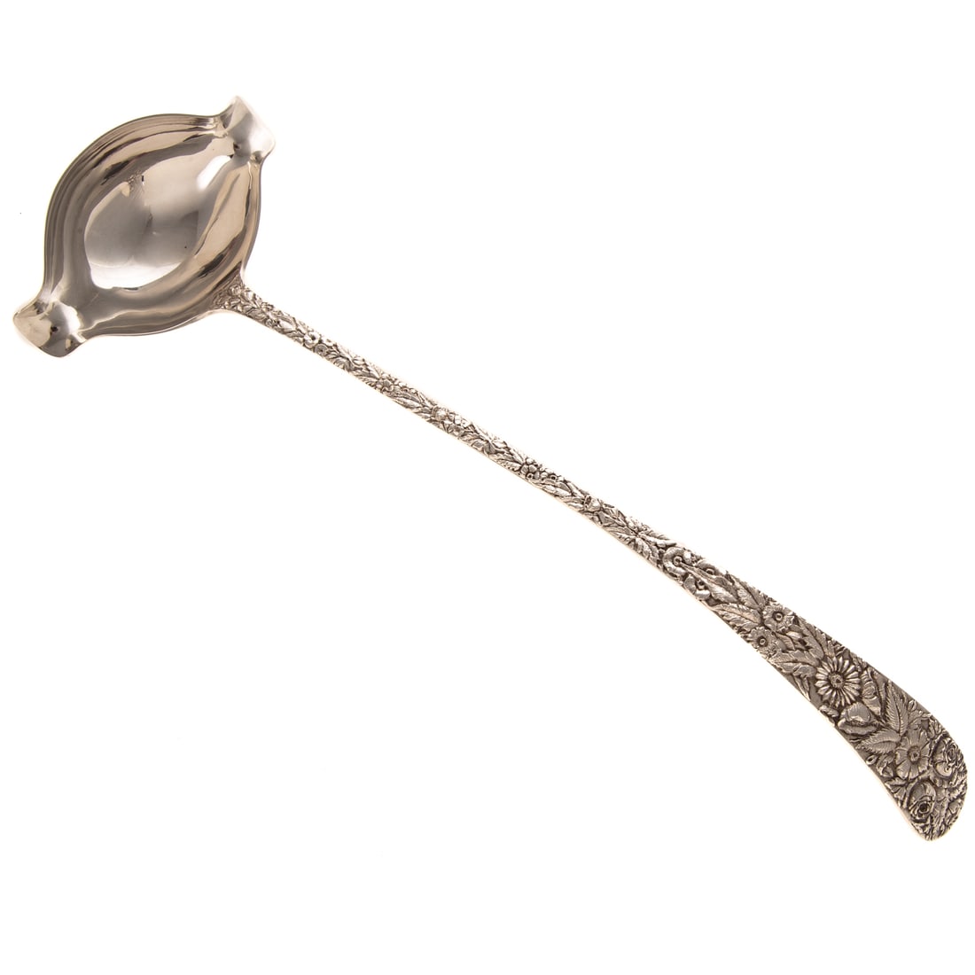 S Kirk & Son Sterling "Repousse" Punch Ladle (1 of 3)