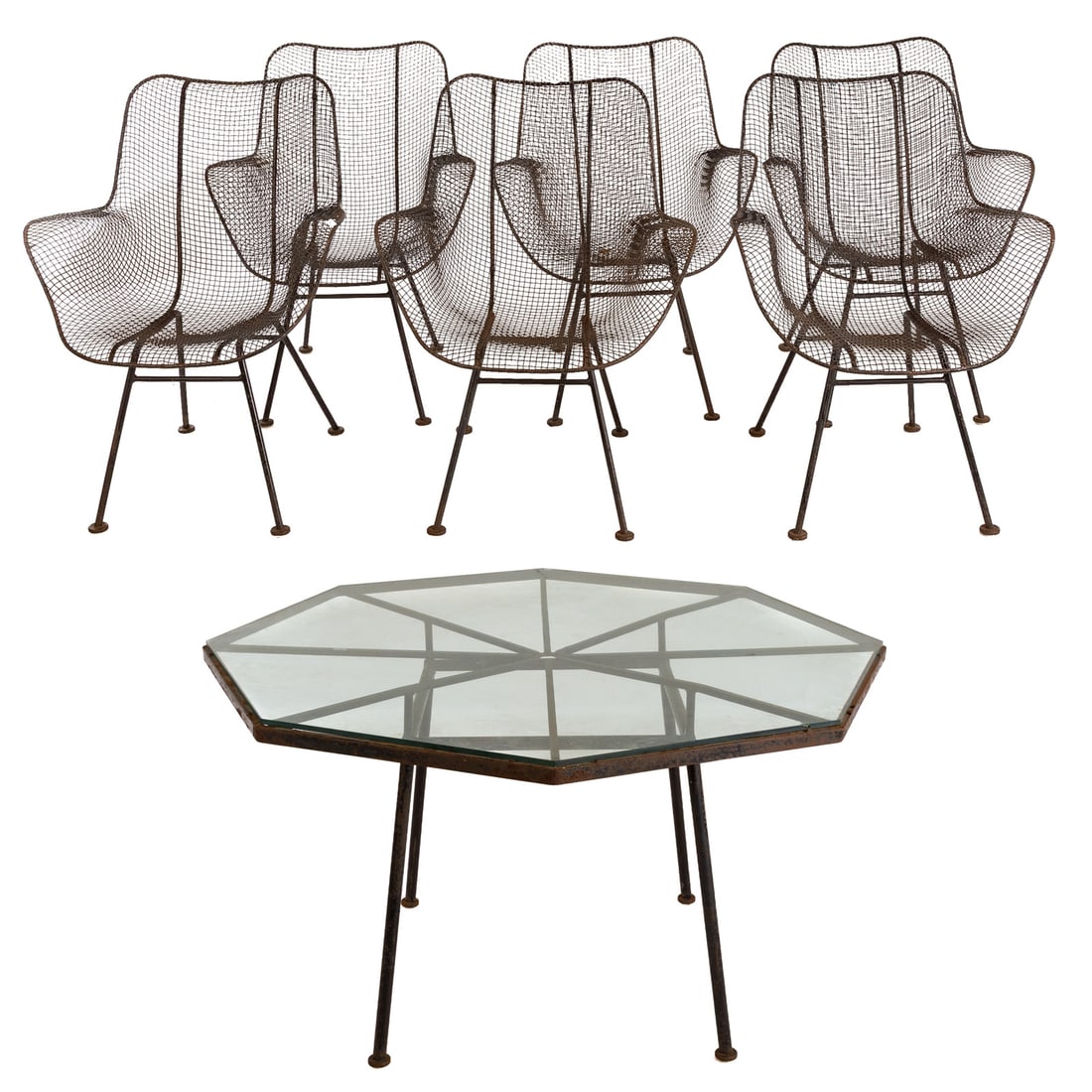 Vintage Russell Woodard "Sculptura" Patio Set (1 of 6)