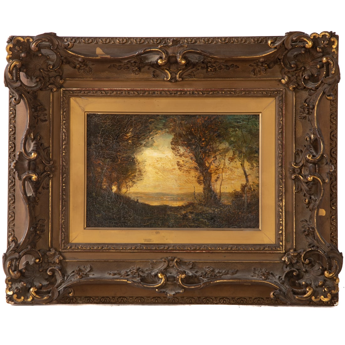 Benjamin Eggleston. Landscape, oil (1 of 4)