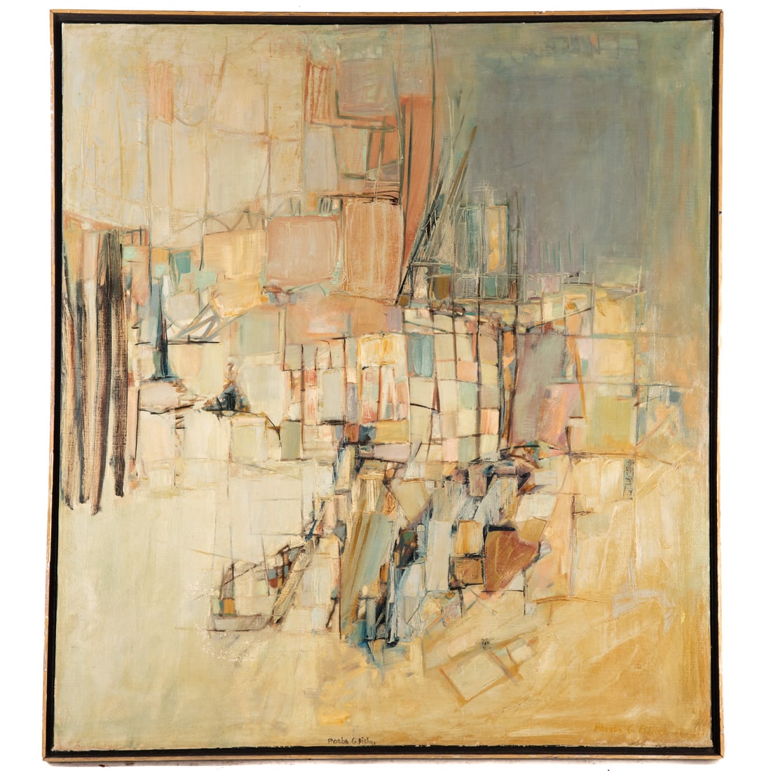 Phoebe Fisher. "Mountain Road," mixed media (1 of 4)