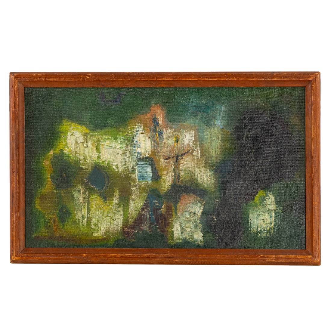 Ralph Rosenberg. Abstract Painting, oil (1 of 3)