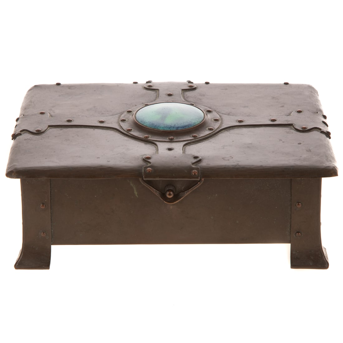 Arts & Crafts Box Attributed to Jesson Birkett & Co. (1 of 3)