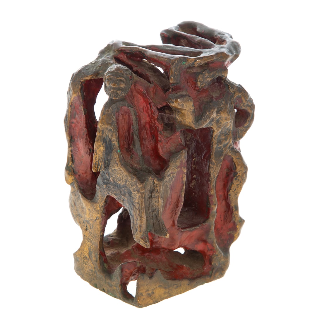 A Figural Brutalist Bronze Sculpture (1 of 4)