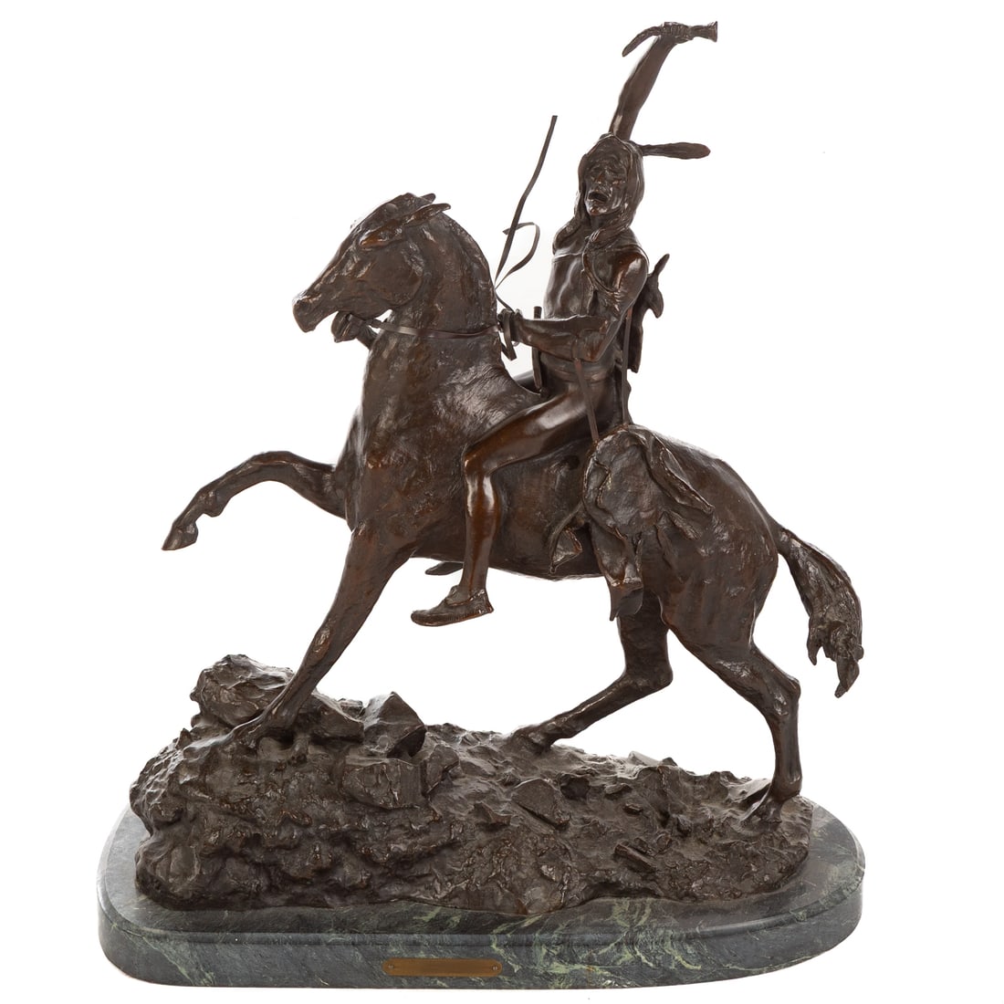 After Remington "Scalp" Bronze (1 of 4)