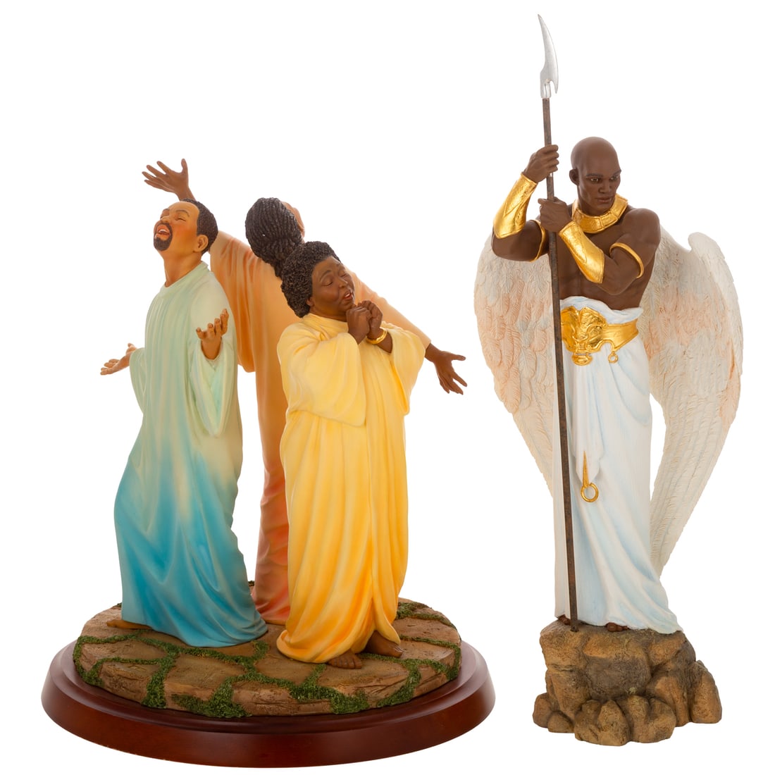 Two Thomas Blackshear's Ebony Visions Figures (1 of 9)
