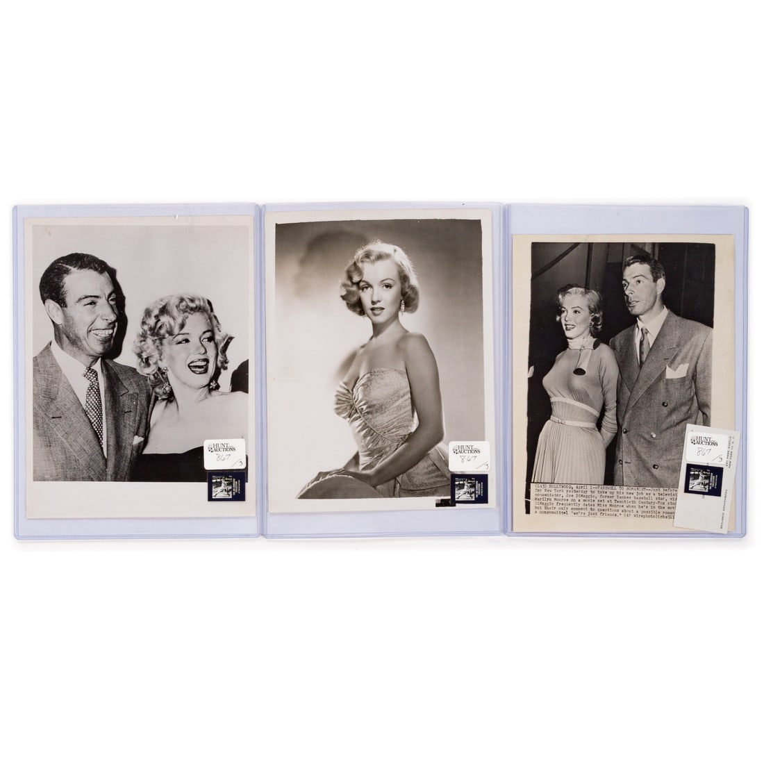 Photographs of Marilyn Monroe & Joe DiMaggio (1 of 3)