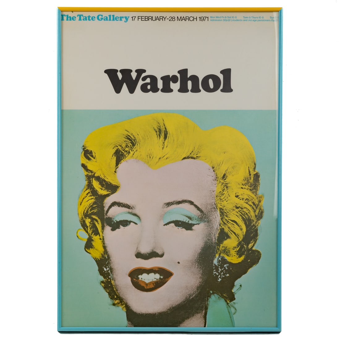 Vintage Poster Featuring Andy Warhol's "Marilyn" (1 of 3)