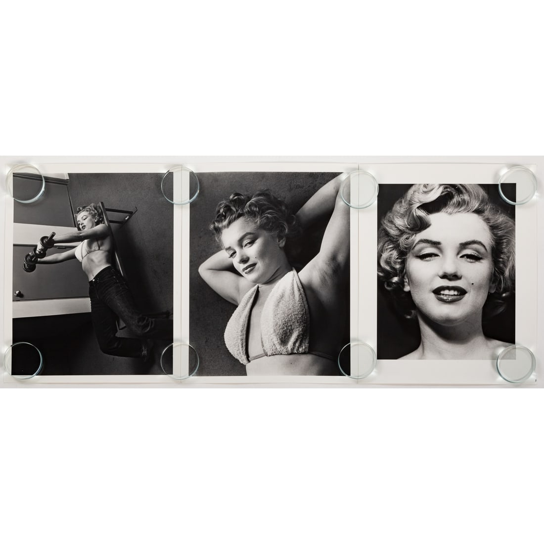 Philippe Halsman. Three Photographs of Marilyn Monroe (1 of 4)