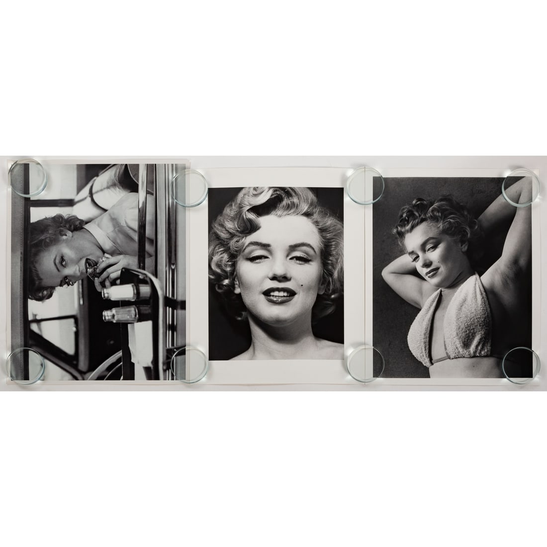 Philippe Halsman. Three Photographs of Marilyn Monroe (1 of 5)