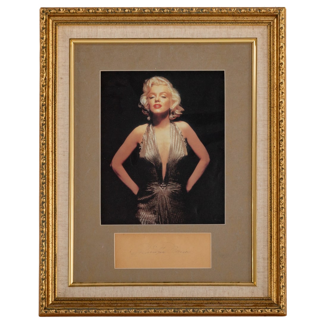 Marilyn Monroe, Framed Signature (1 of 4)