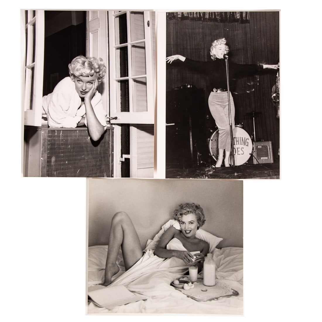 Three Large Format Photographs of Marilyn Monroe (1 of 6)