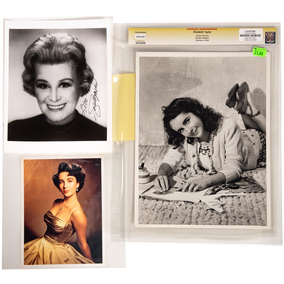 Three Vintage Hollywood Celebrity Photographs (1 of 5)