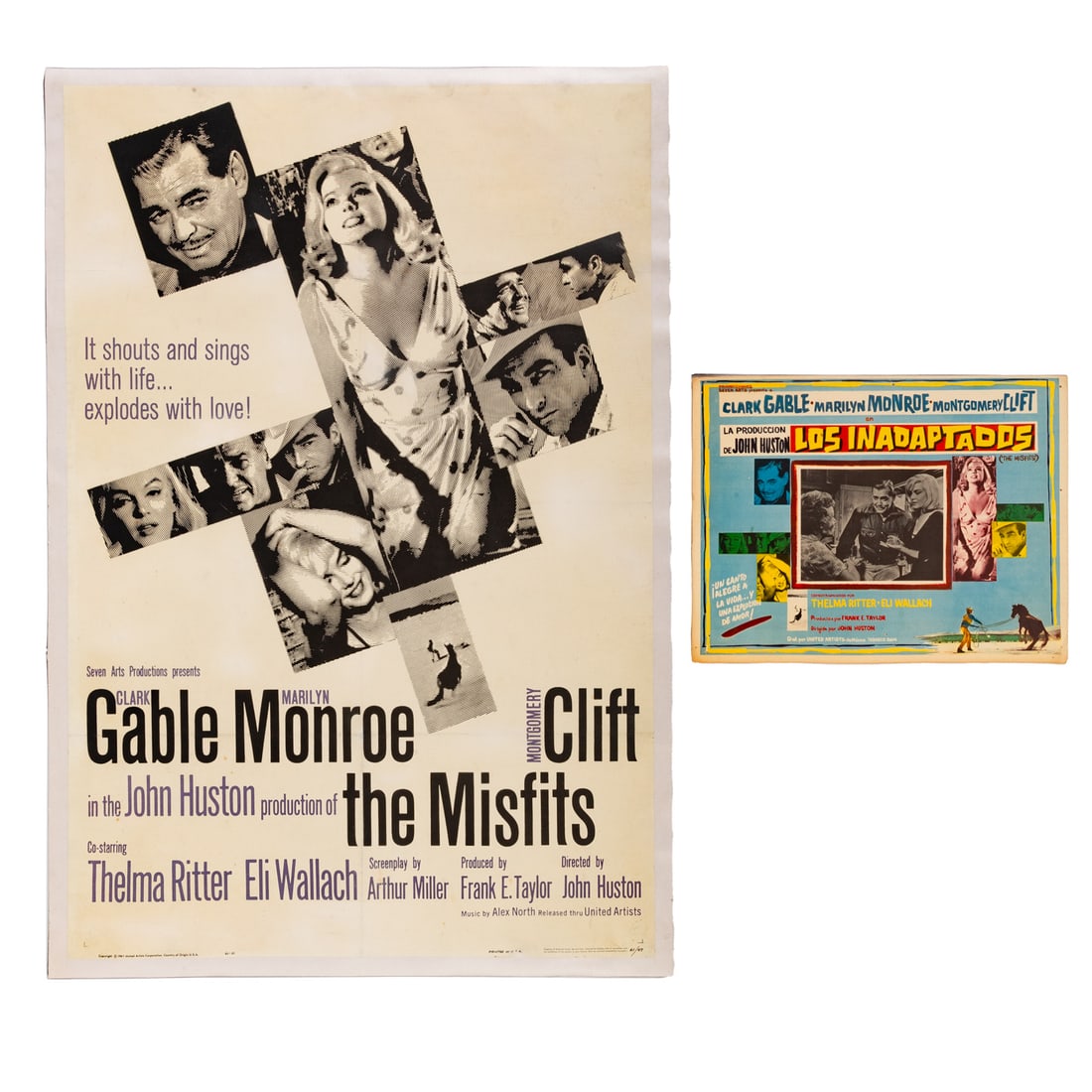"The Misfits," Vintage Movie Poster & Lobby Card (1 of 6)