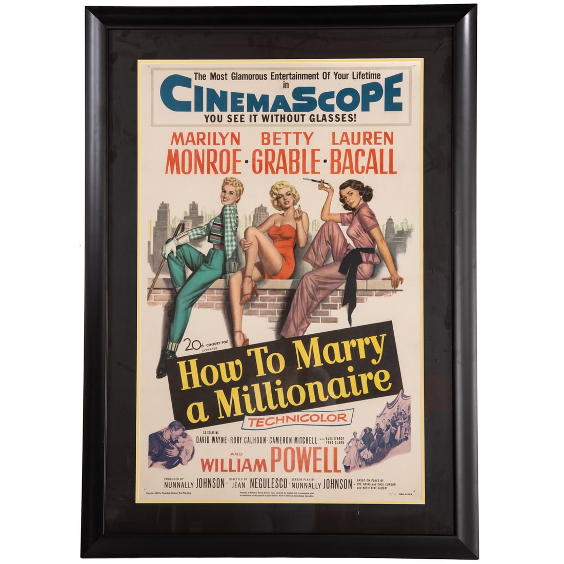 Marilyn Monroe, Vintage Framed Poster (1 of 3)