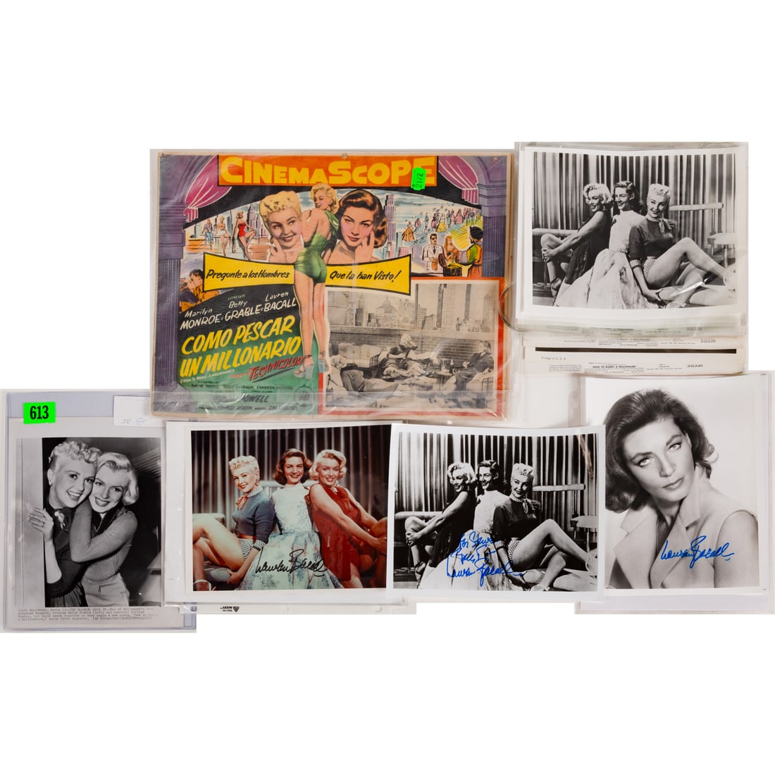 "How to Marry A Millionaire," Photos & Ephemera (1 of 6)