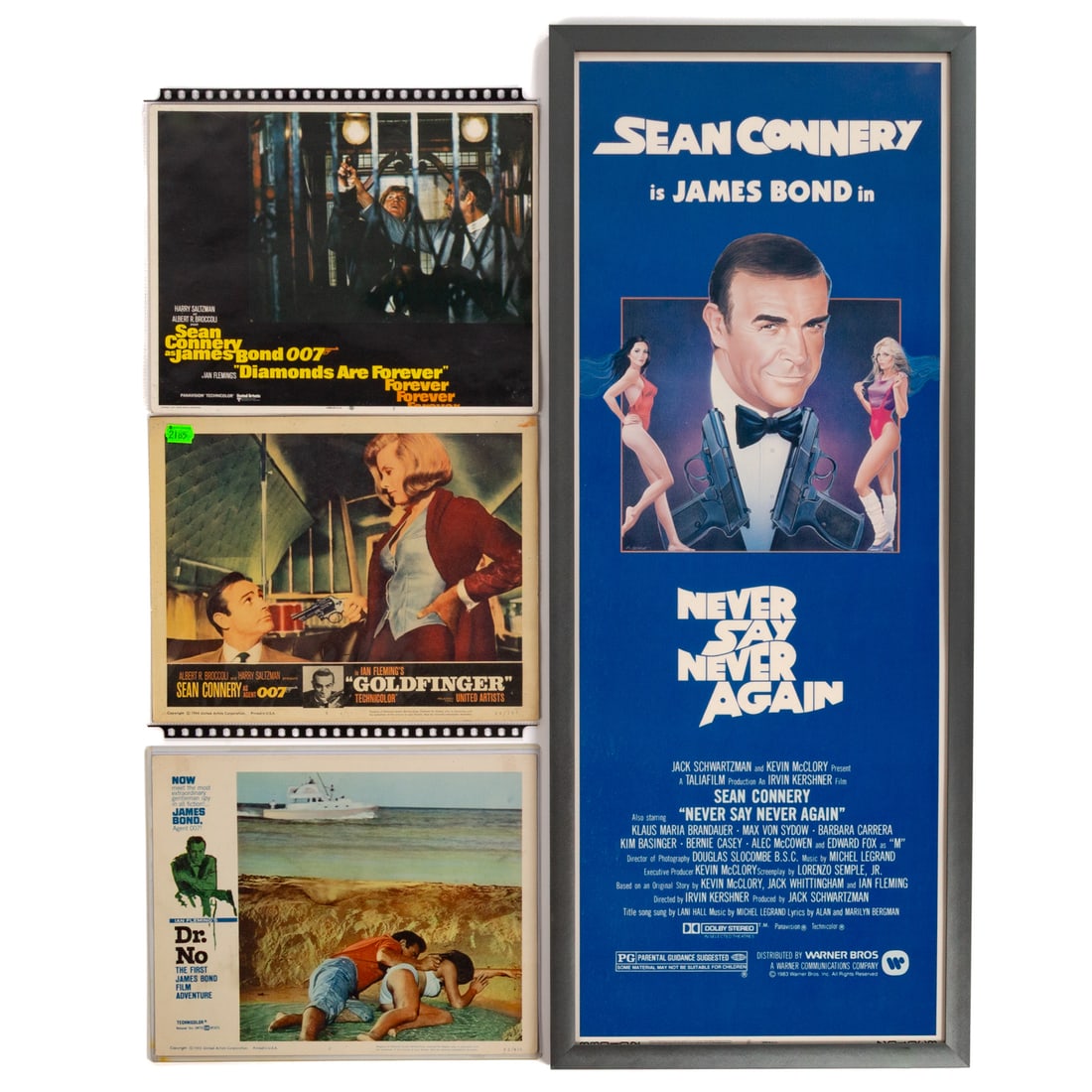 A James Bond Movie Poster & Lobby Cards (1 of 12)