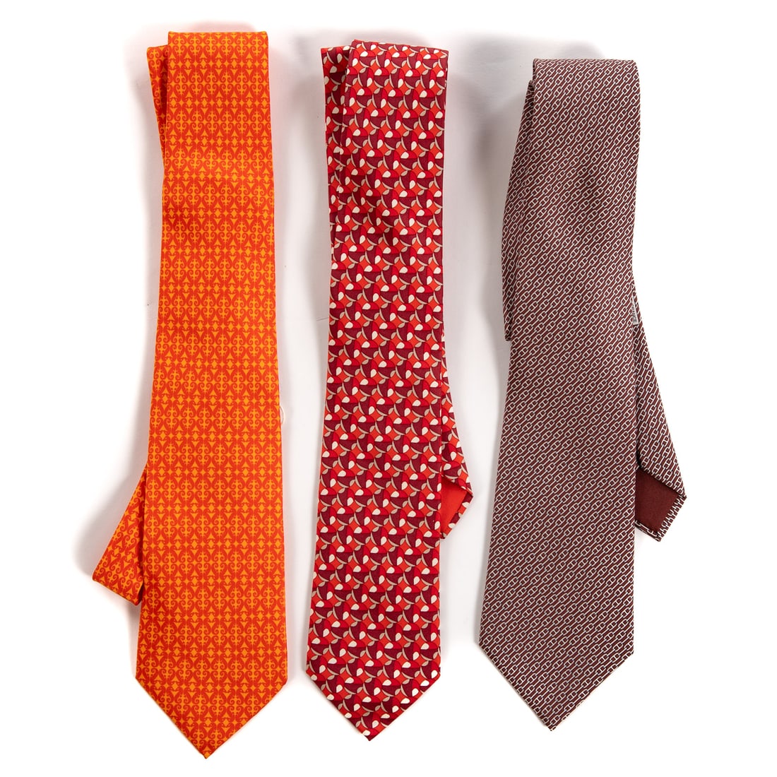 Three Hermes Silk Ties (1 of 4)