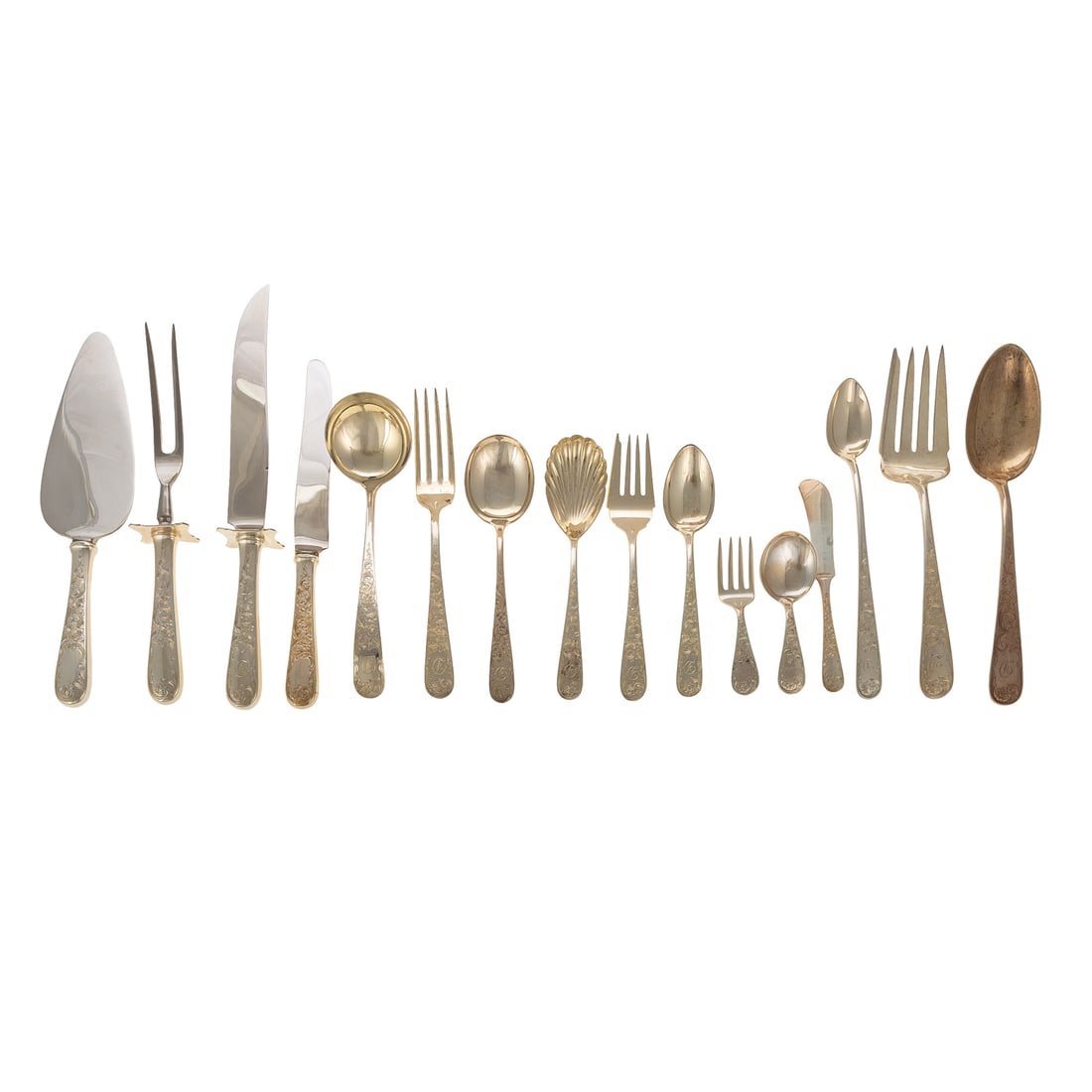 S Kirk & Son Sterling "Old Maryland-Engraved" Service (1 of 5)