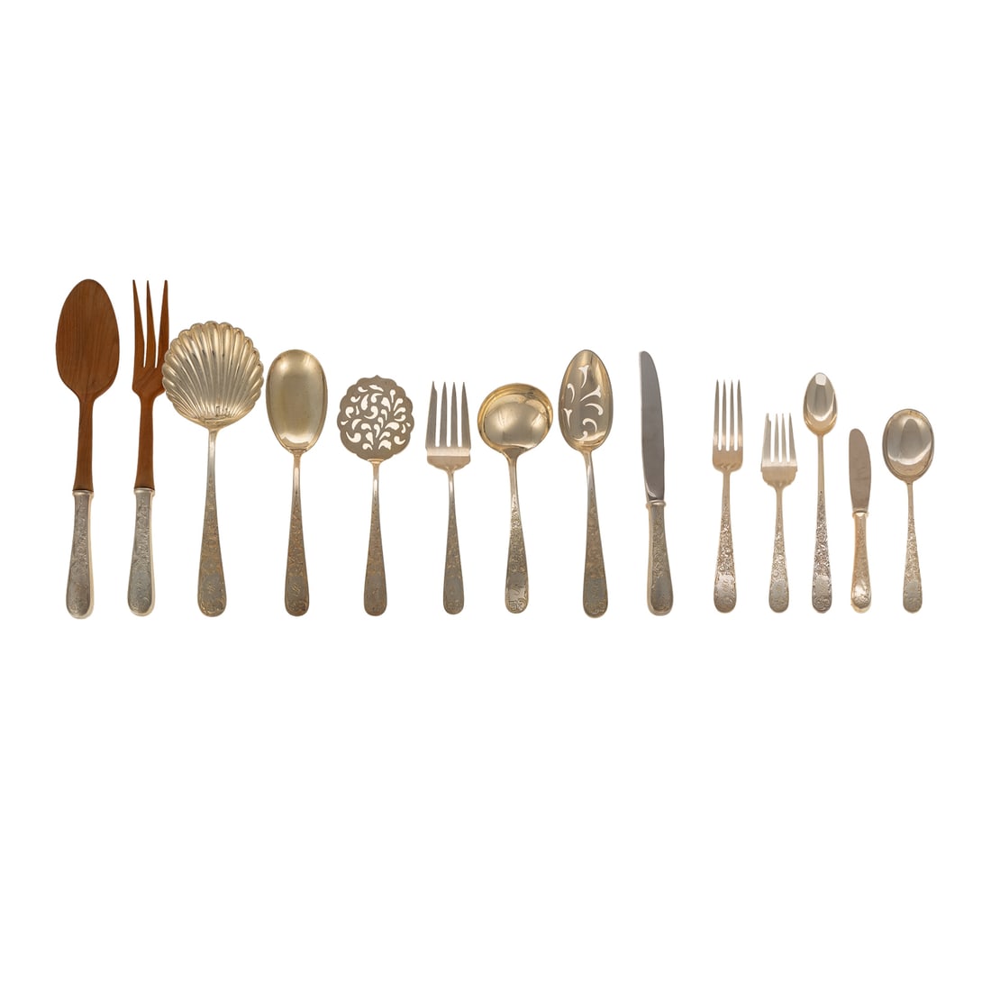 S Kirk & Son Sterling "Old Maryland-Engraved" Service (1 of 5)