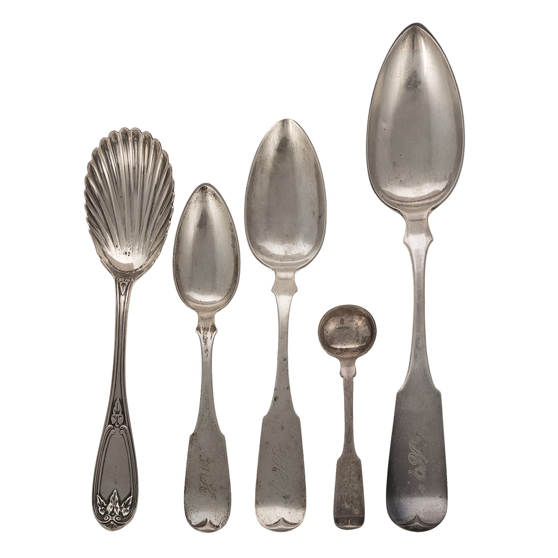 19 Pennsylvania Coin Silver Spoons (1 of 4)