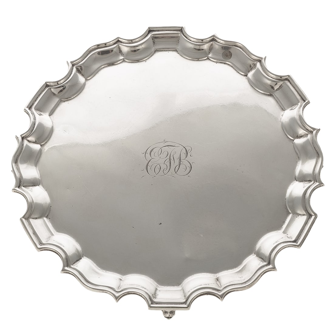George V Sterling Salver Made for S Kirk & Son (1 of 4)