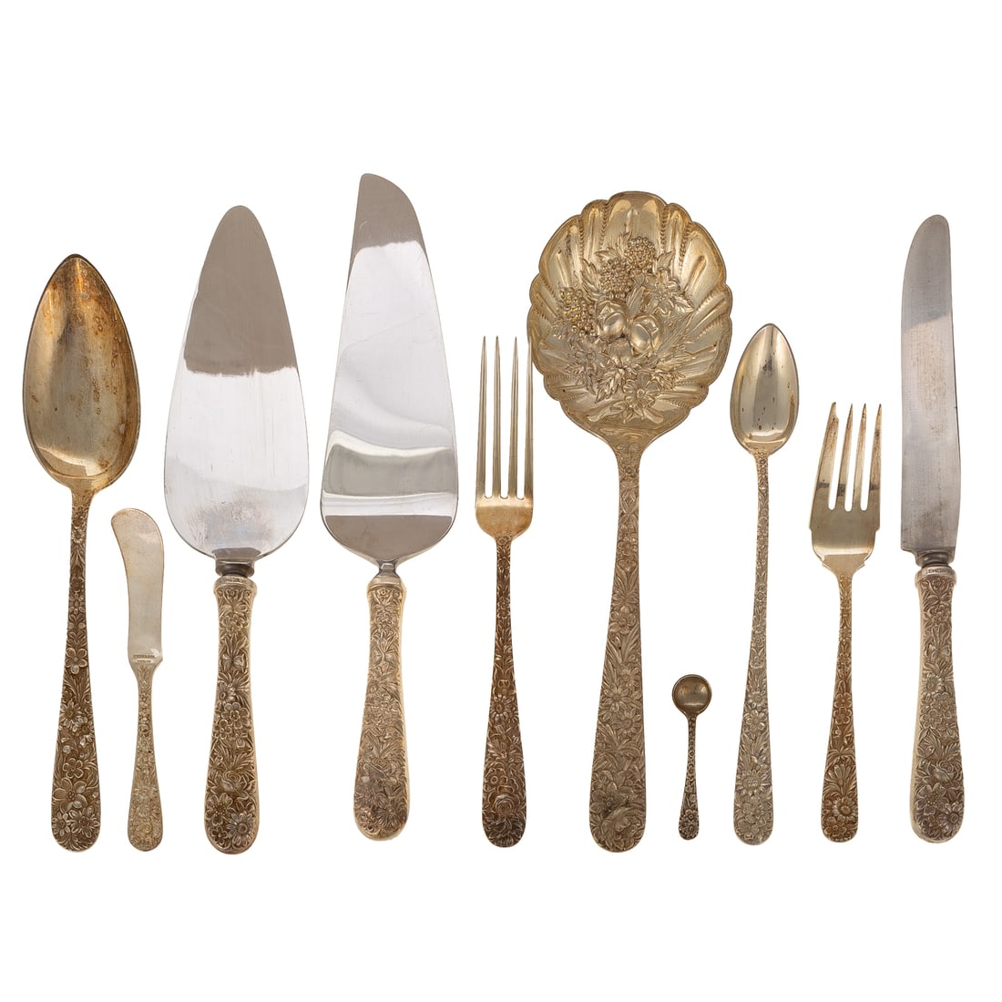 S Kirk & Son Sterling "Repousse" Flatware (1 of 6)