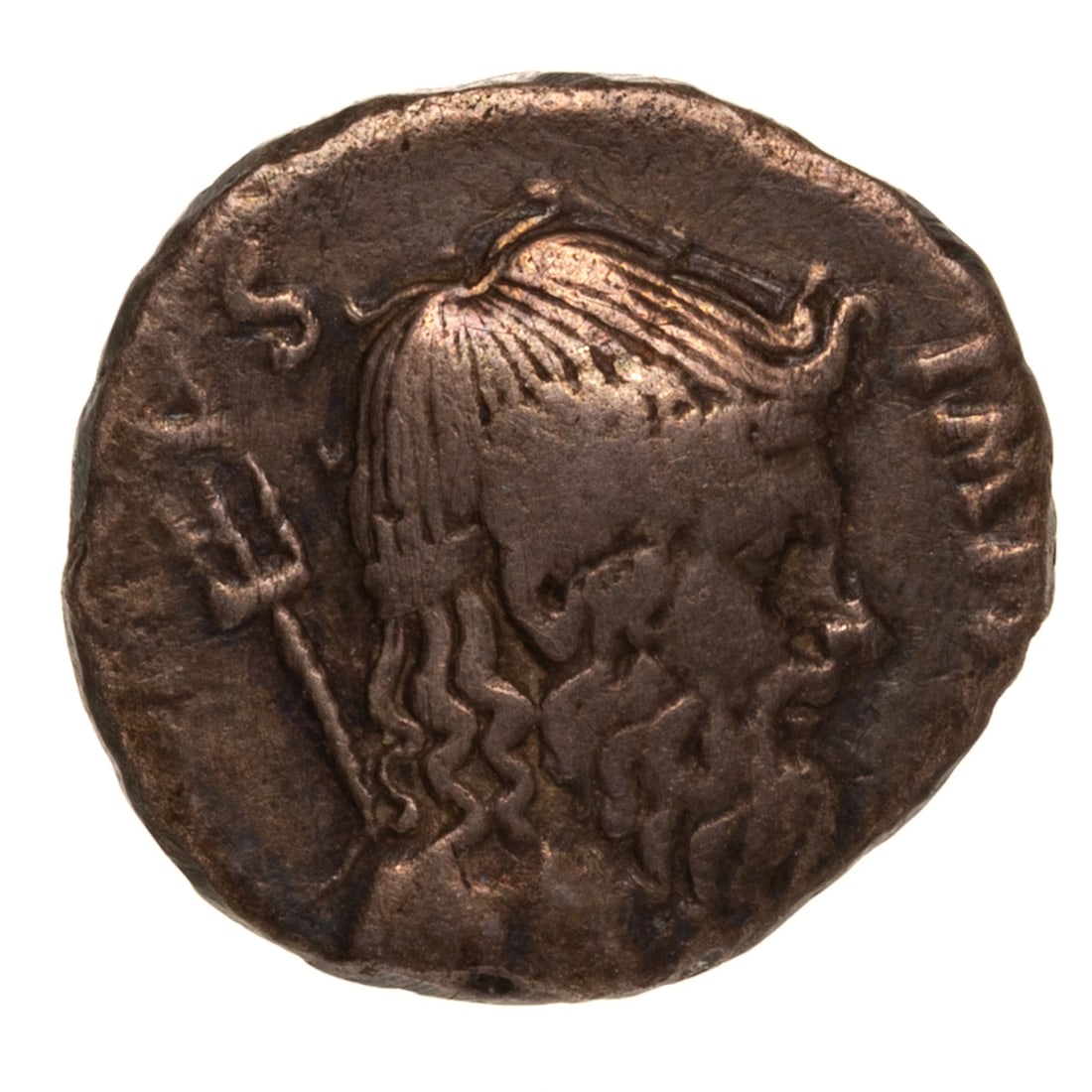 Sextus Pompey 42-40 BC Silver Denarius (1 of 3)