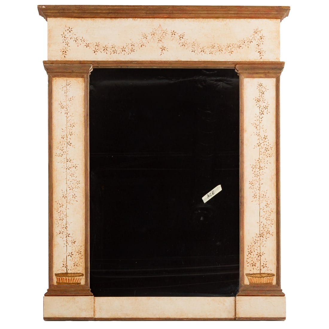 Nierman Weeks Paint Decorated Mirror (1 of 3)