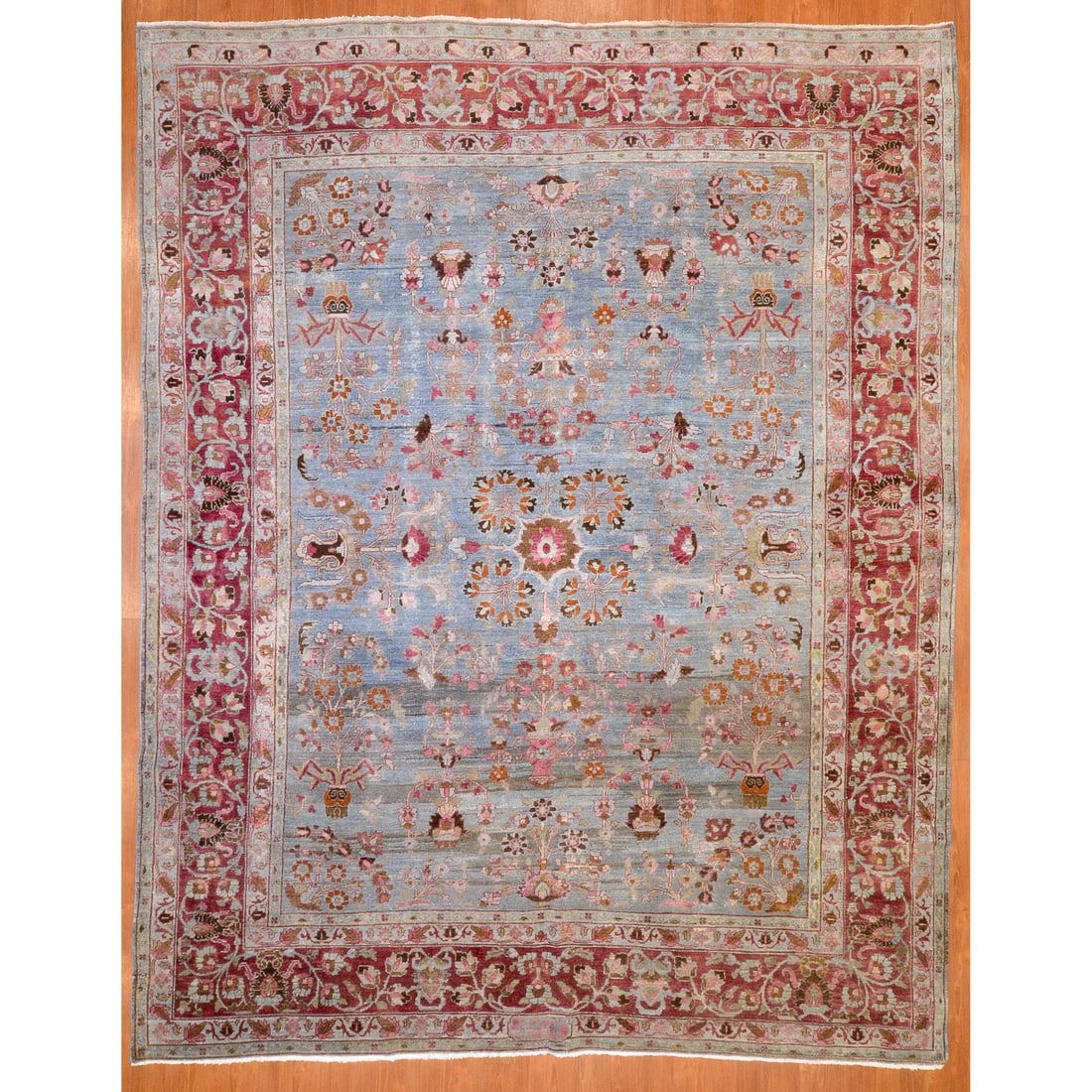 Modern Indo Rug, India, 8.11 x 11.2 (1 of 8)