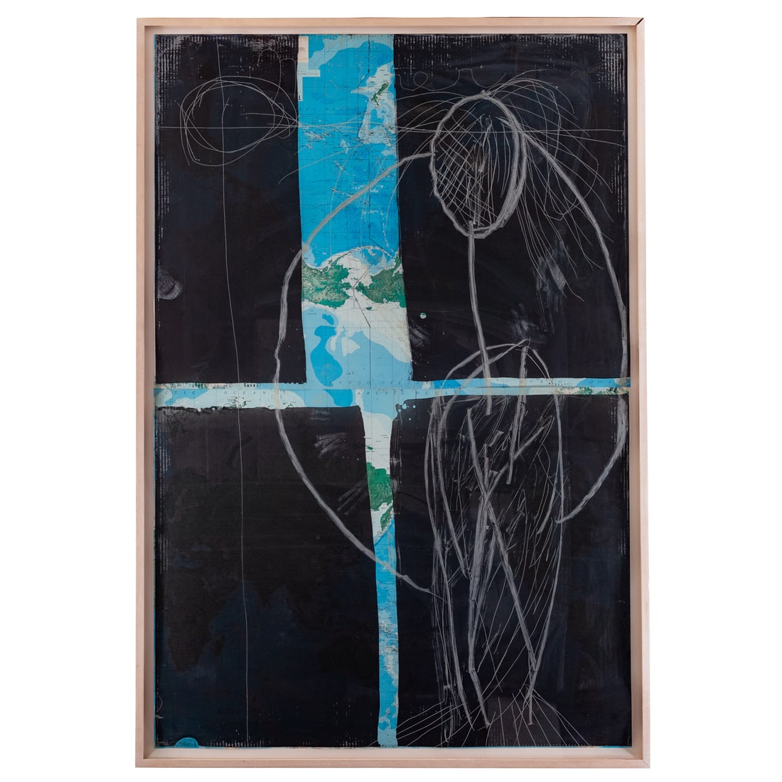 Julian Schnabel. "Mother, 1985," etching (1 of 6)