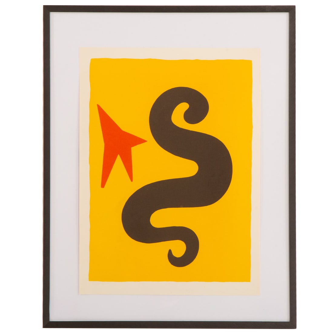 Alexander Calder. "Fetes III," lithograph (1 of 3)