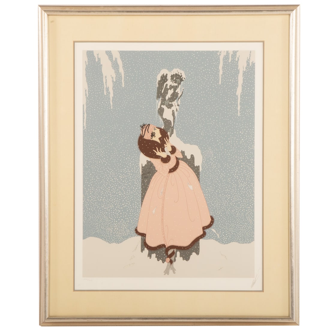 Erte. "End of the Romance," serigraph (1 of 5)