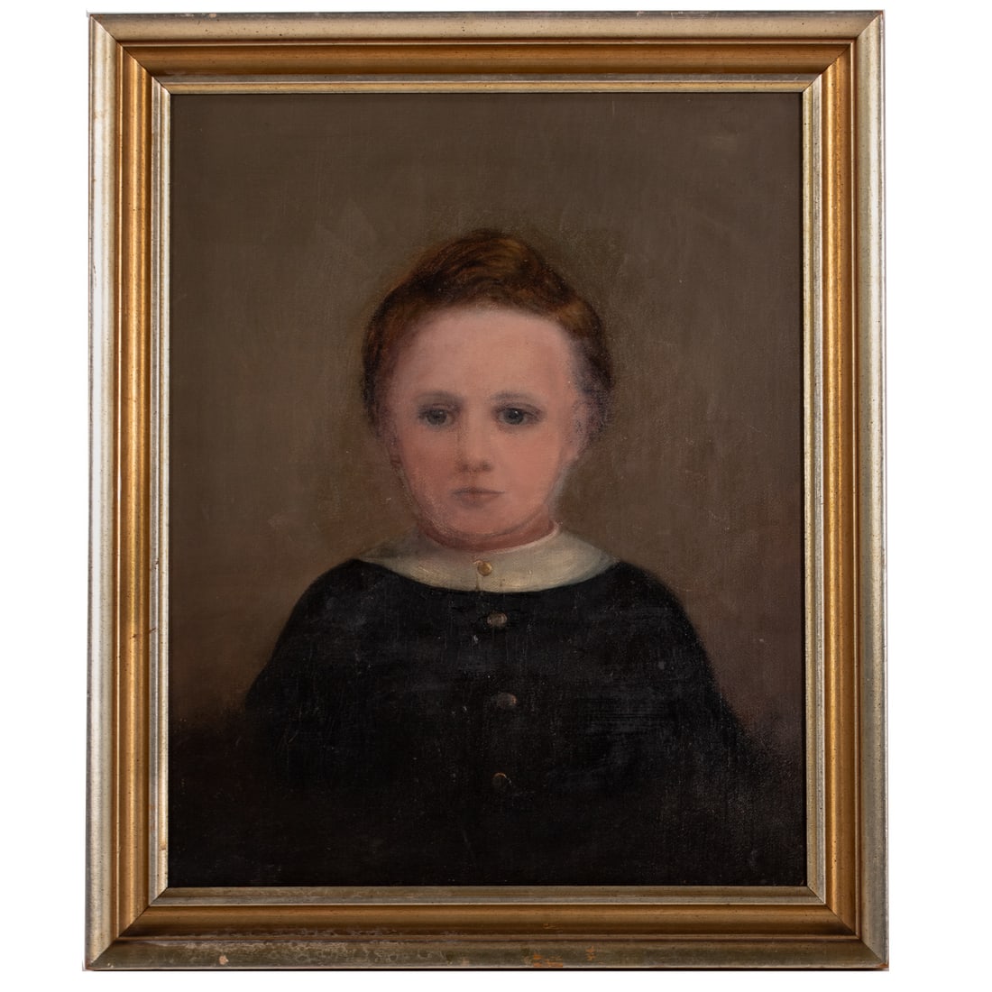 Albion Harris Bicknell. Portrait of a Boy, oil (1 of 6)