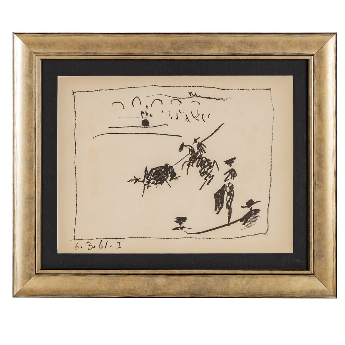 Pablo Picasso. "Le Pique (I)" lithograph (1 of 3)