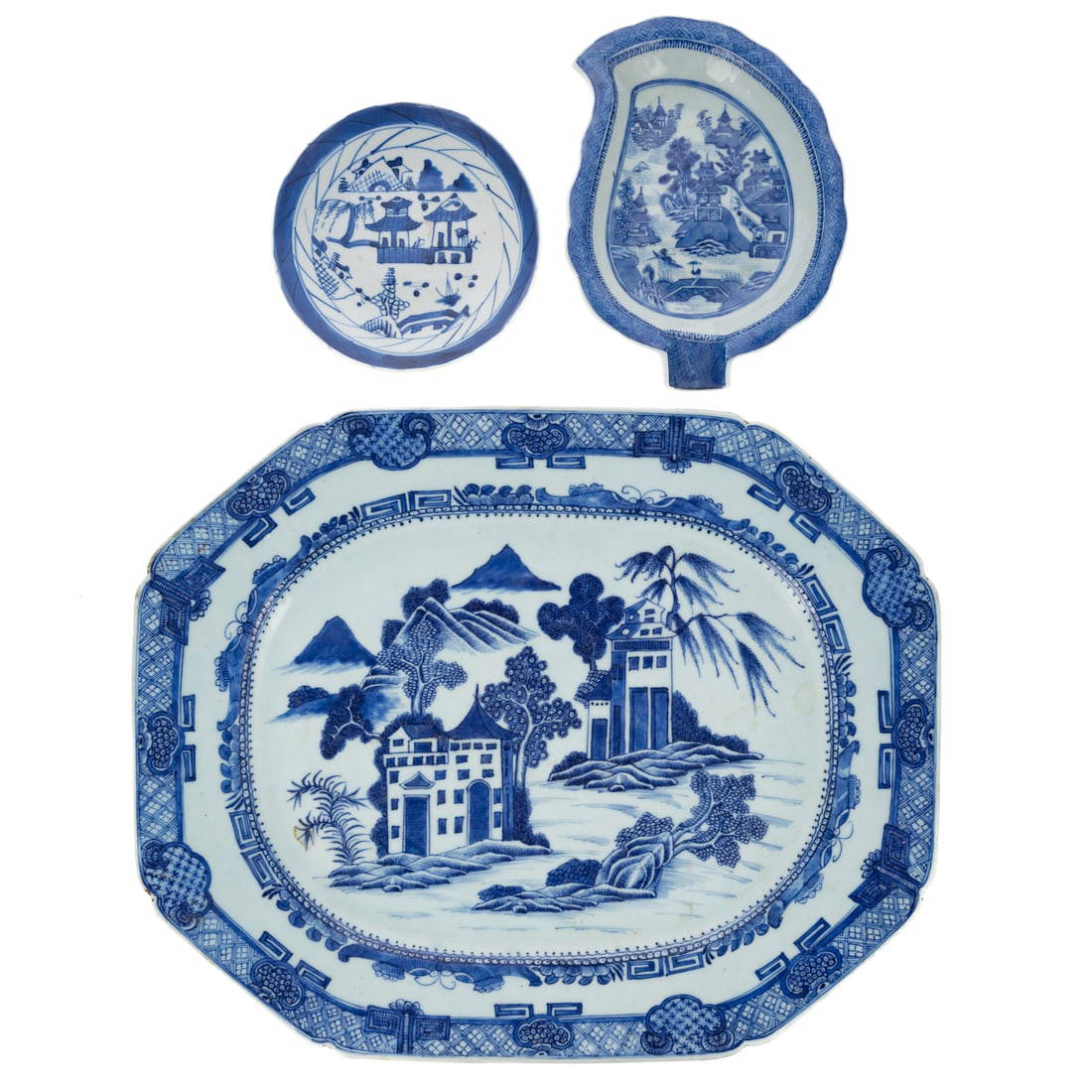 Three Pieces of Chinese Canton