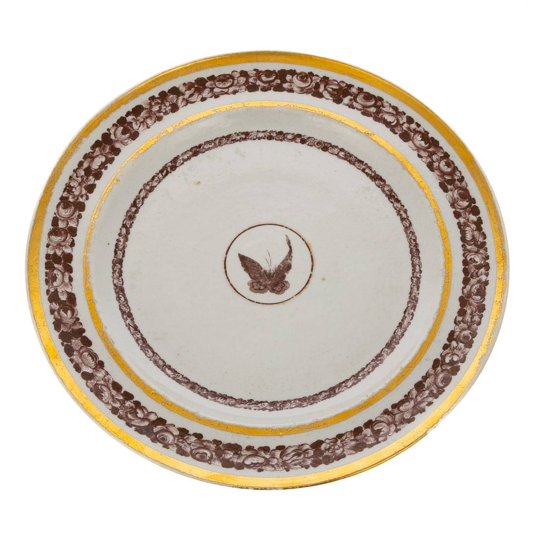 A Chinese Porcelain American Market Plate