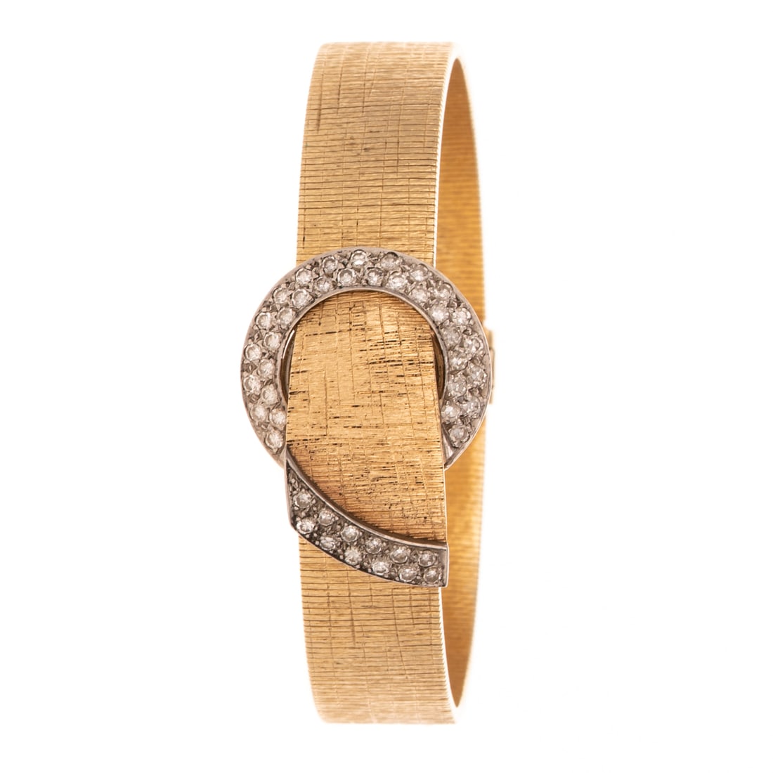 A Vintage Omega Diamond Covered Wristwatch in 14K (1 of 6)