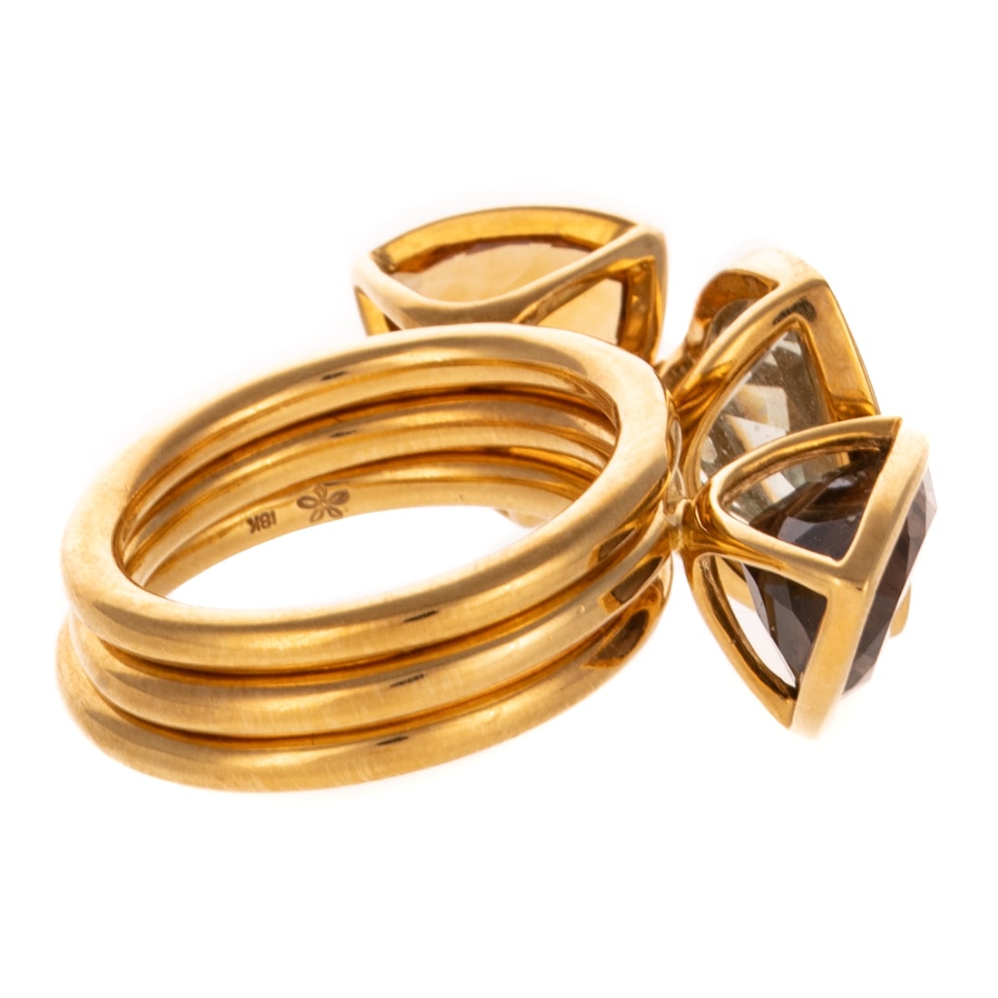 A Michelle Albala Stacking Ring Set in 18K - 2