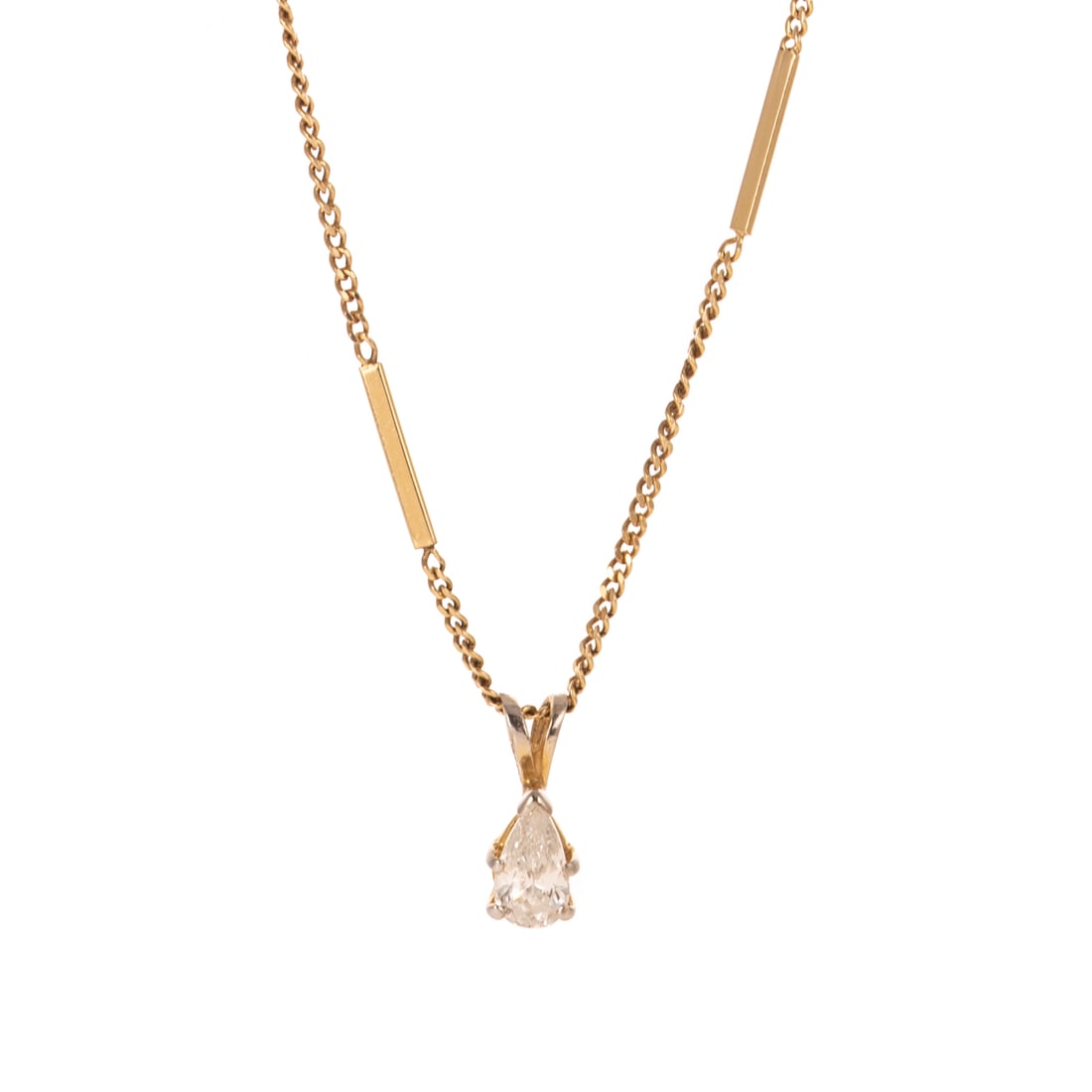 A 0.70 ct Diamond Pendant Necklace in 14K (1 of 4)