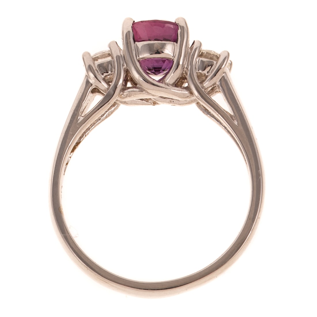 A Classic Ruby & Diamond Ring in 14K - 4