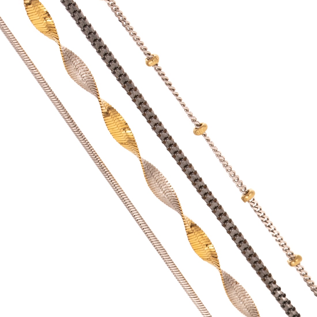 A Collection of Chain Necklaces in 14K (1 of 3)