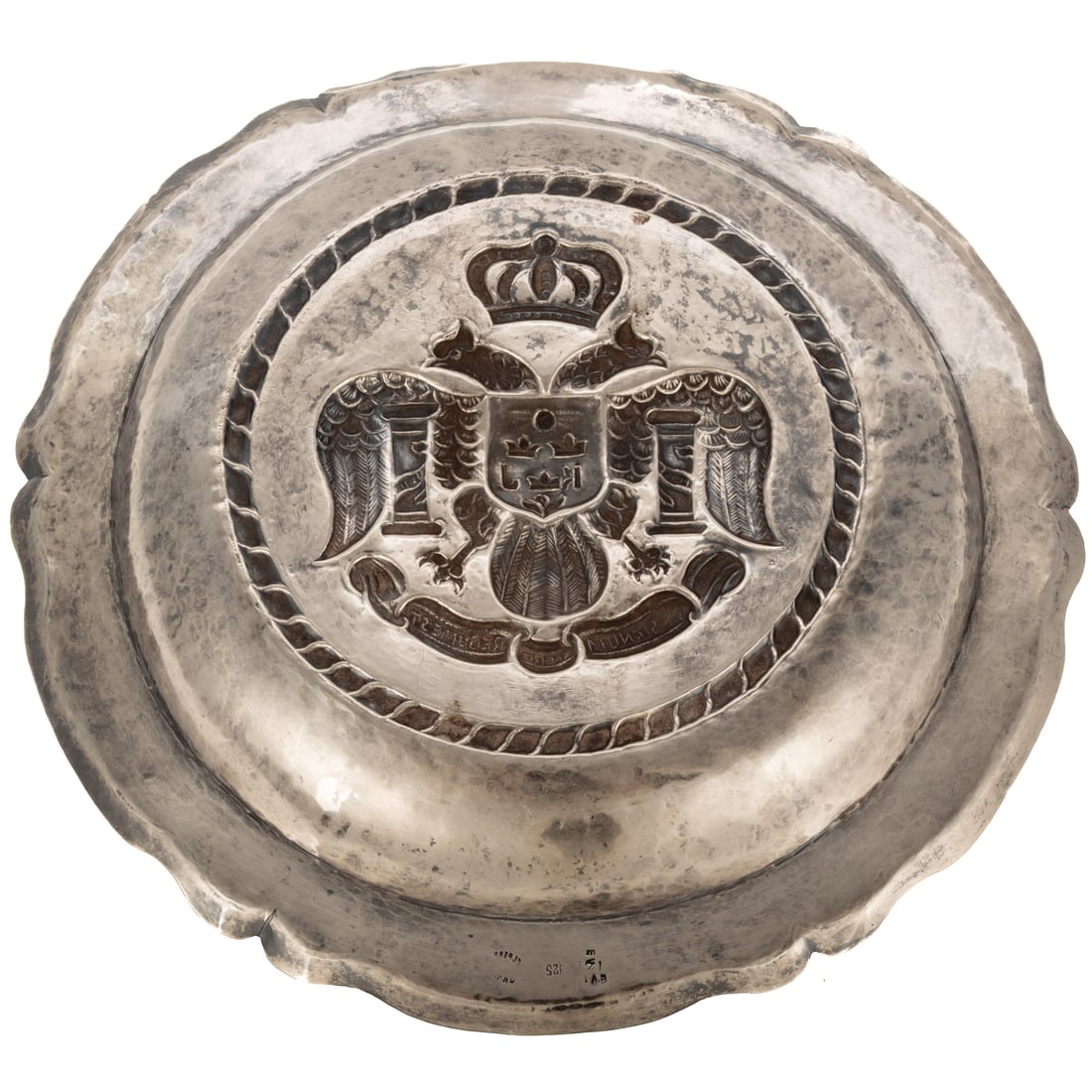 Two Peruvian Sterling Repousse Chargers - 5