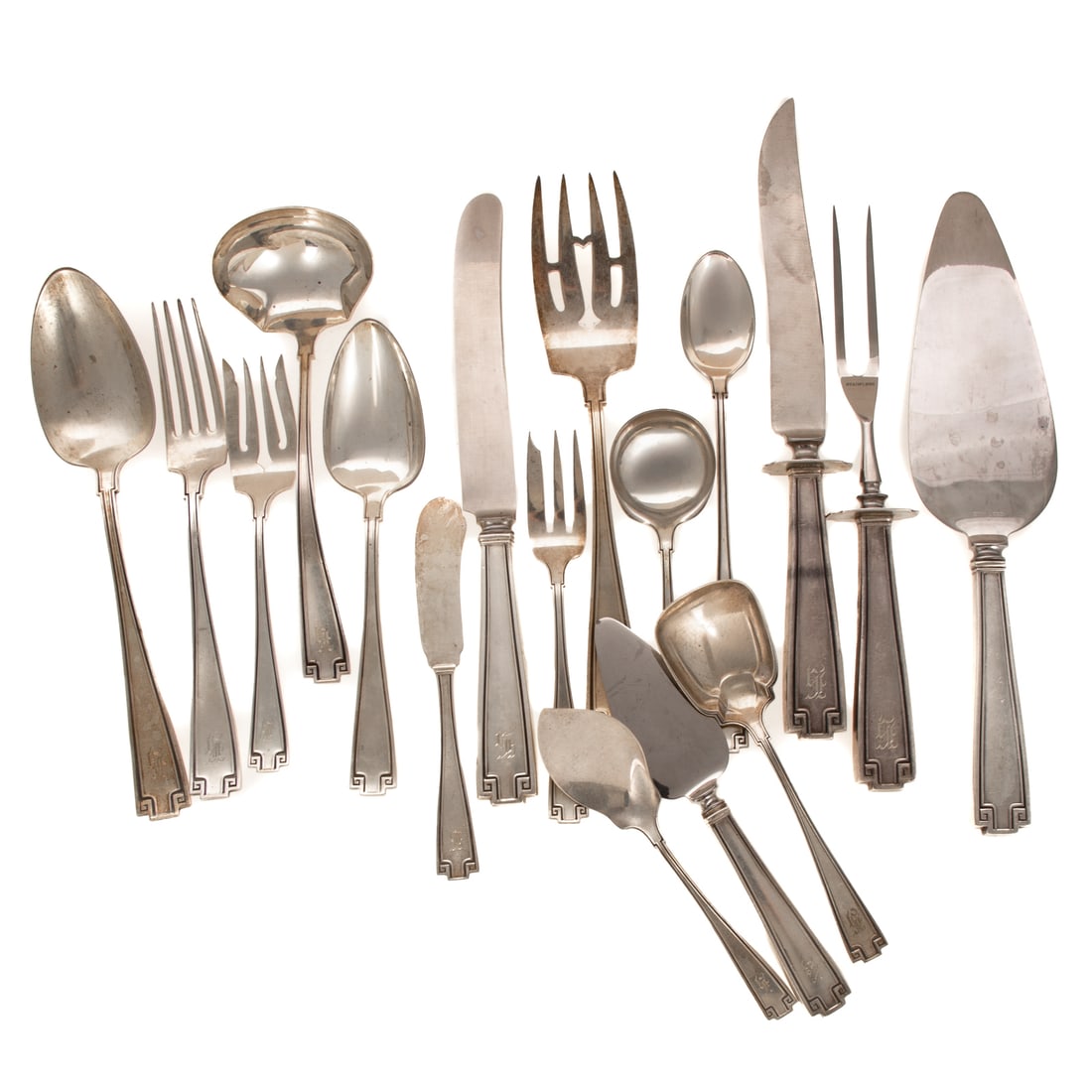 Gorham Sterling "Etruscan" Flatware Service (1 of 3)